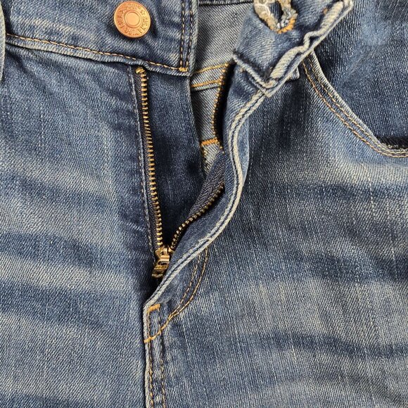 Signature By Levi Strauss Mid Rise Bootcut Jeans Blue Denim W29 L30 Cotton Blend - Picture 3 of 8